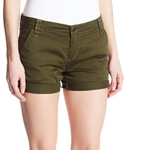 Joe’s‎ Jeans Khaki Military flat front mid rise short size 25 5” inseam